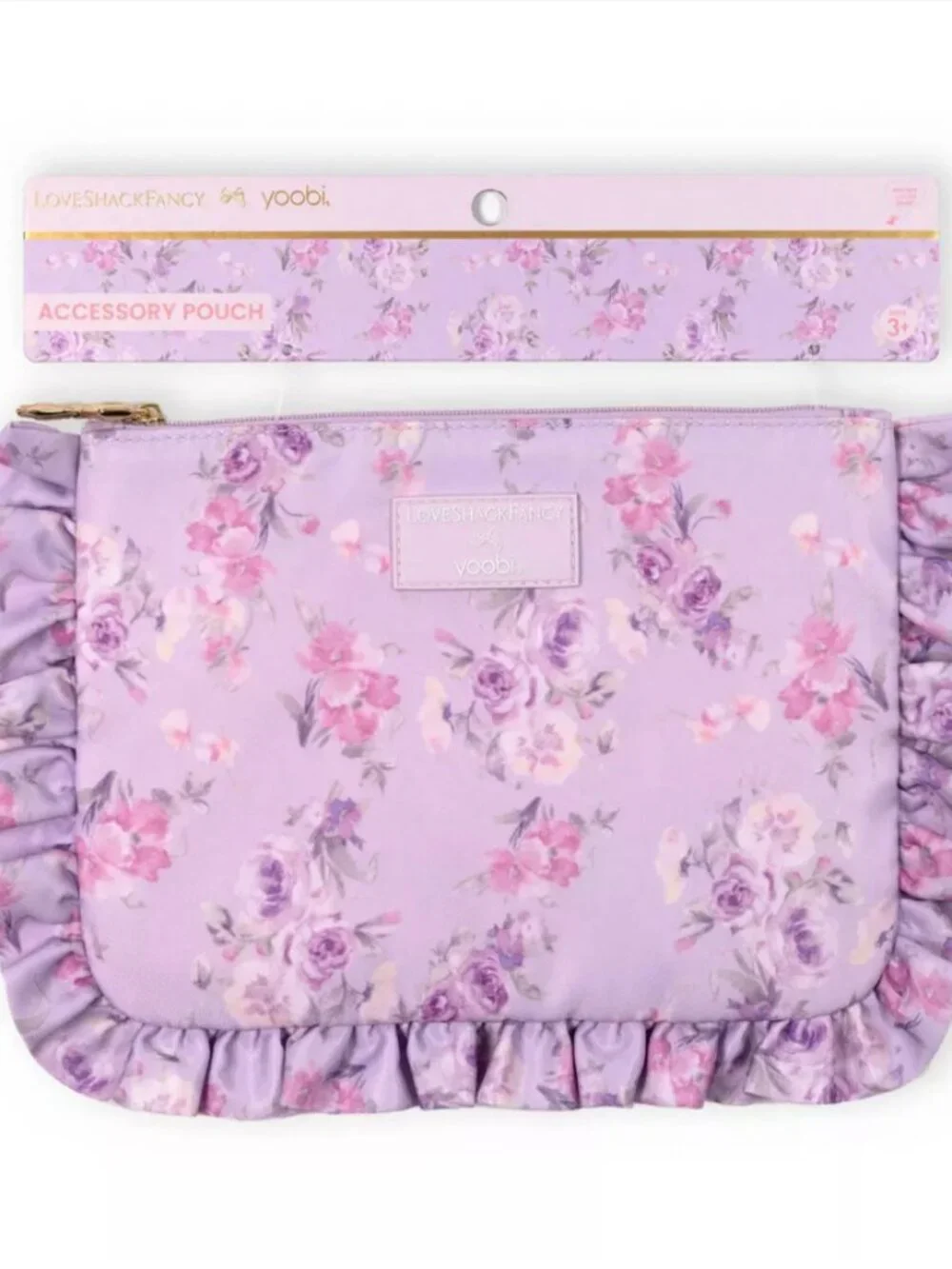 LoveShackFancy x Target - Pencil Case with Ruffles Hibiscus
